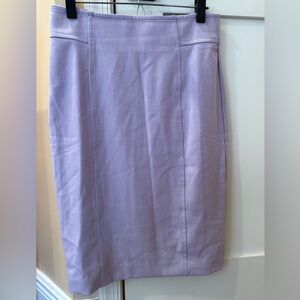 Ann Taylor Lavender Pencil Skirt